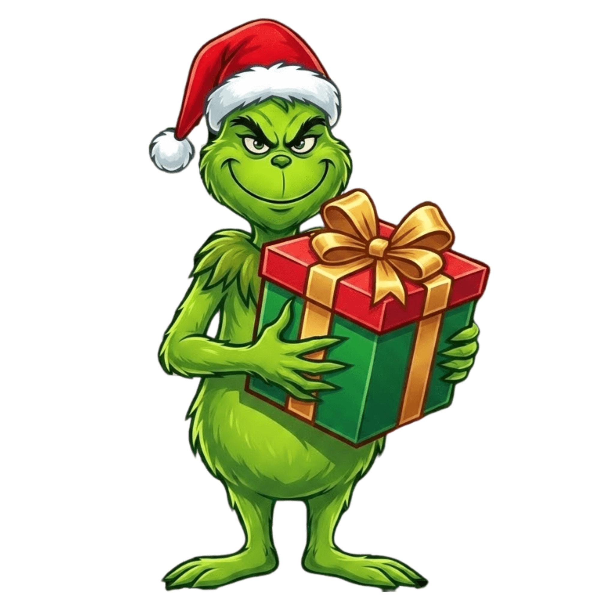 Grinchy Mascot